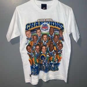Rams LA St. Louis champions Super Bowl shirt